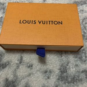 Authentic Louis Vuitton small box and dust bag